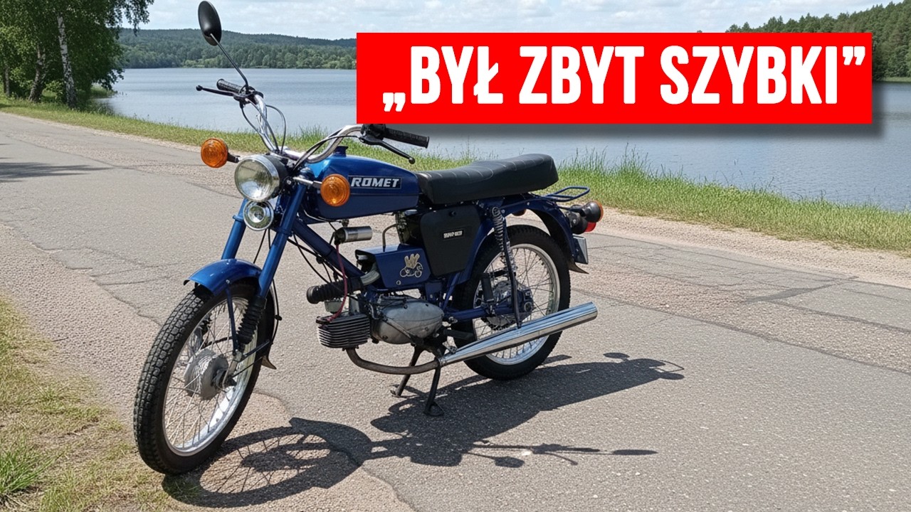 Był zbyt szybki jak na przepisy PRL. Motorower, który państwo musiało spowolnić.