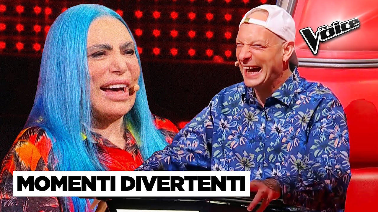 Divertiamoci insieme ai coach di The Voice | Compilation