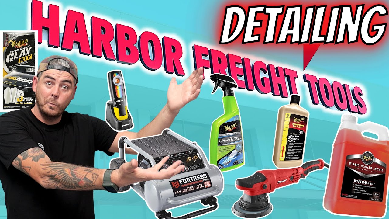 Where to buy professional detailing products | Harbor Freight Products
