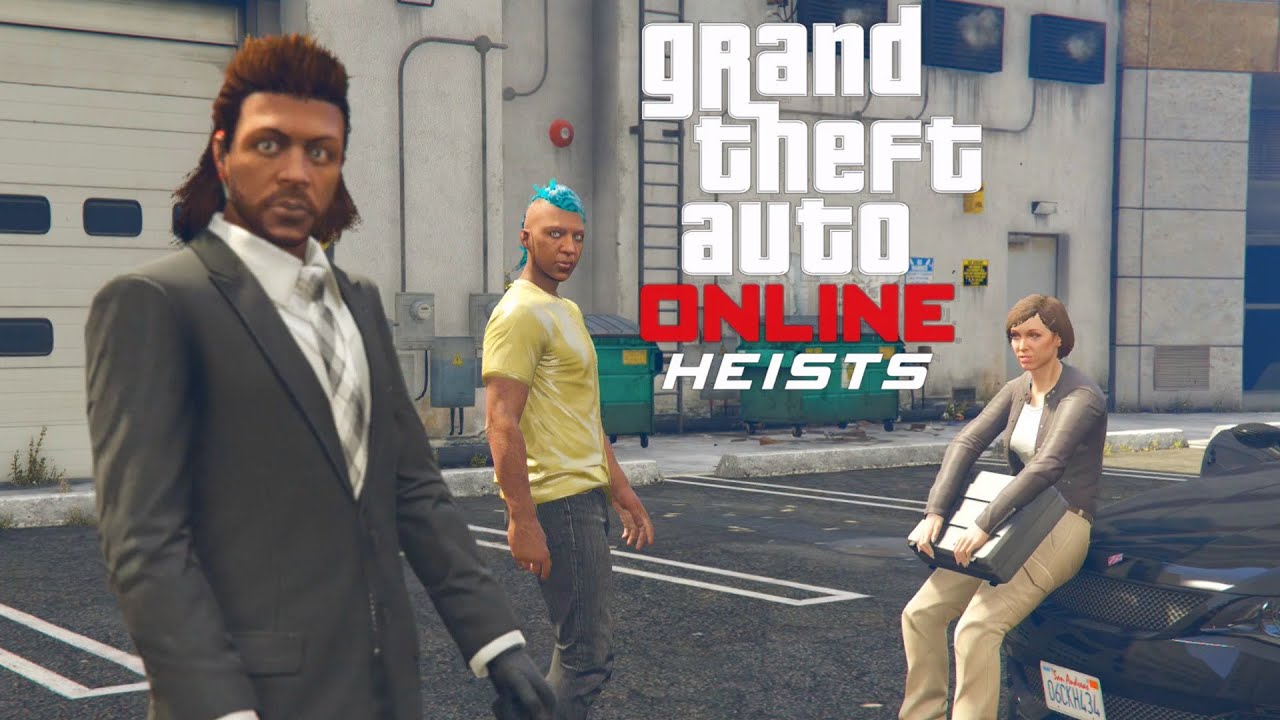 GTA 5 Online PS4 Multiplayer Gameplay - GTA 5 Heist - Humane Raid Part 1