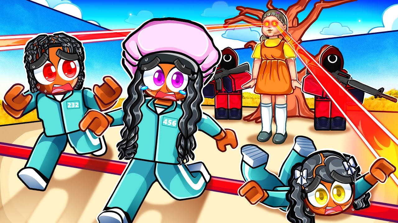 Мы играли в игры ROBLOX SQUID...