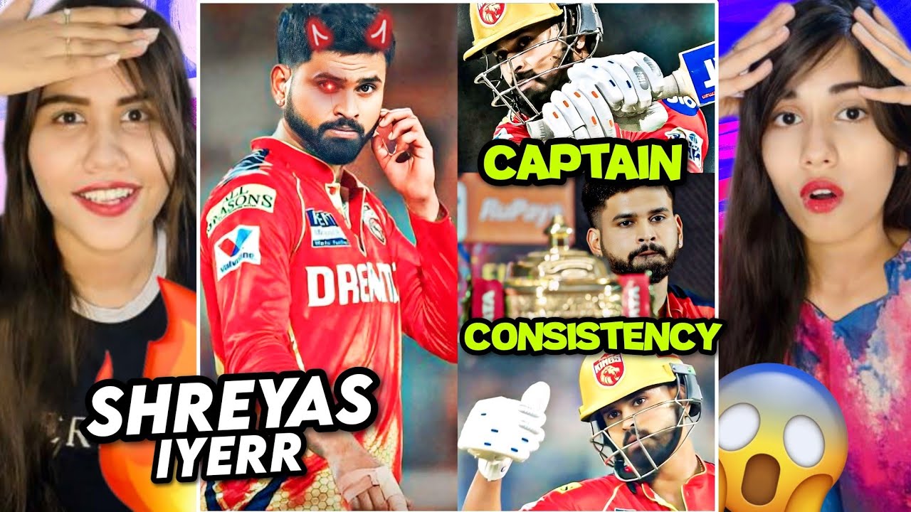 Shreyas Iyer Unstoppable🔥 l From DC to KKR to PBKS l Dangerous Attitude Reels Reaction l Ashmah