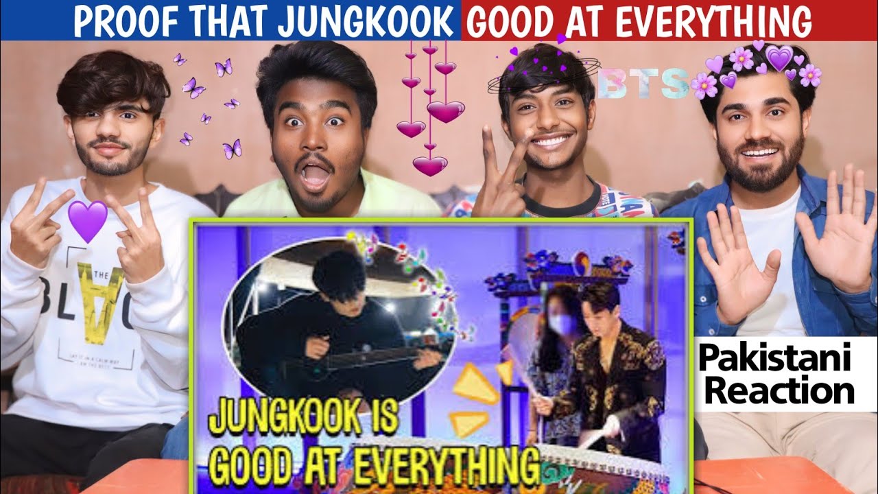 Proof That Jungkook Good At Everything - Pakistani Reaction
