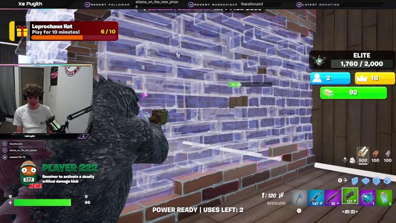 Fortnite but I do the Rainbow Challenge -Road to Unreal Day 6