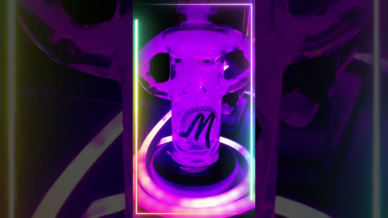 ✨Monark Dual Uptake Circ Perk Recycler Dab Rig✨