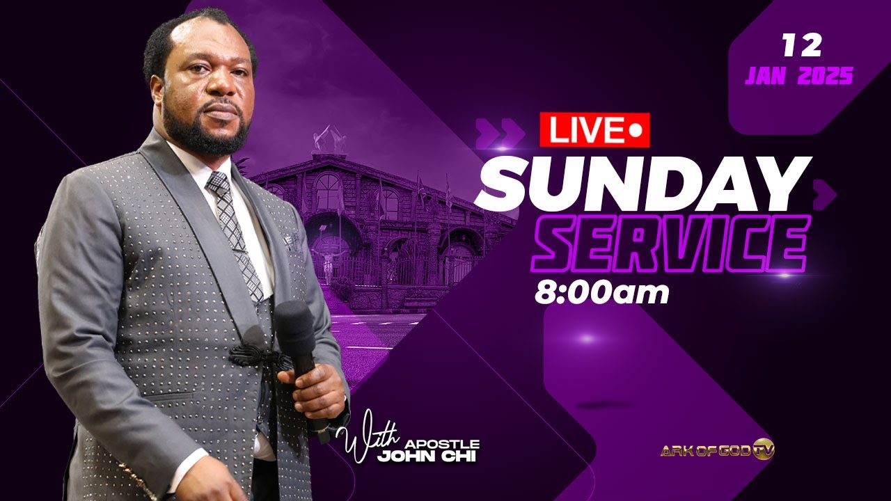 THE AGCOM SUNDAY SERVICE BROADCAST WITH APOSTLE JOHN CHI (12 -01- 2025)