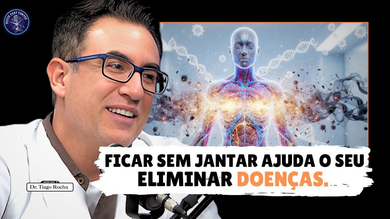 Ficar sem jantar ajuda o seu corpo a eliminar doenças | Dr. Tiago Rocha