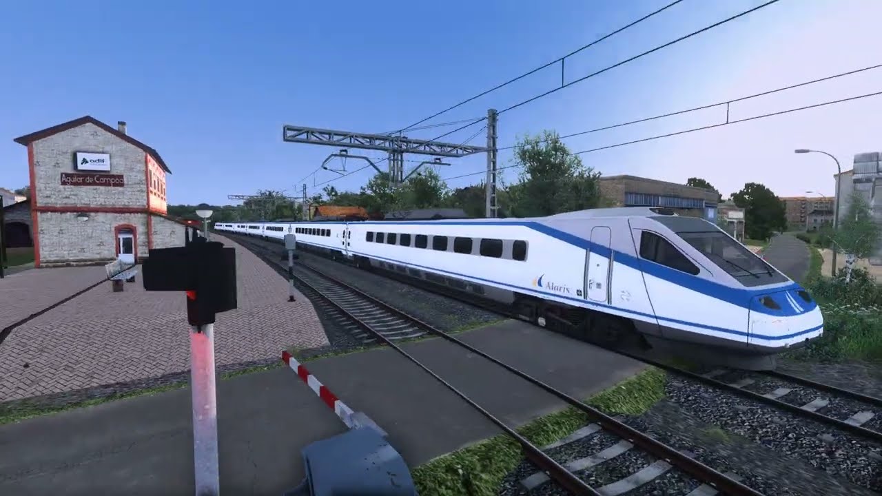 Train Simulator Classic Servicio 490 Madrid-Santander Ruta  Adif 160 Santander Rail3Design