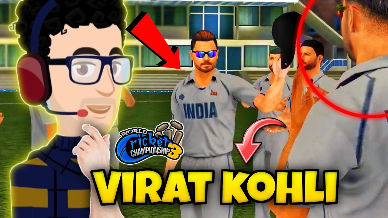 MY TEST Debut for Team INDIA In WCC3 CAREER MODE