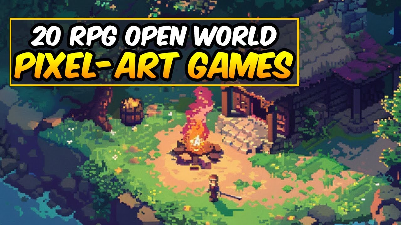 20 Exciting Open World Pixel-Art Games