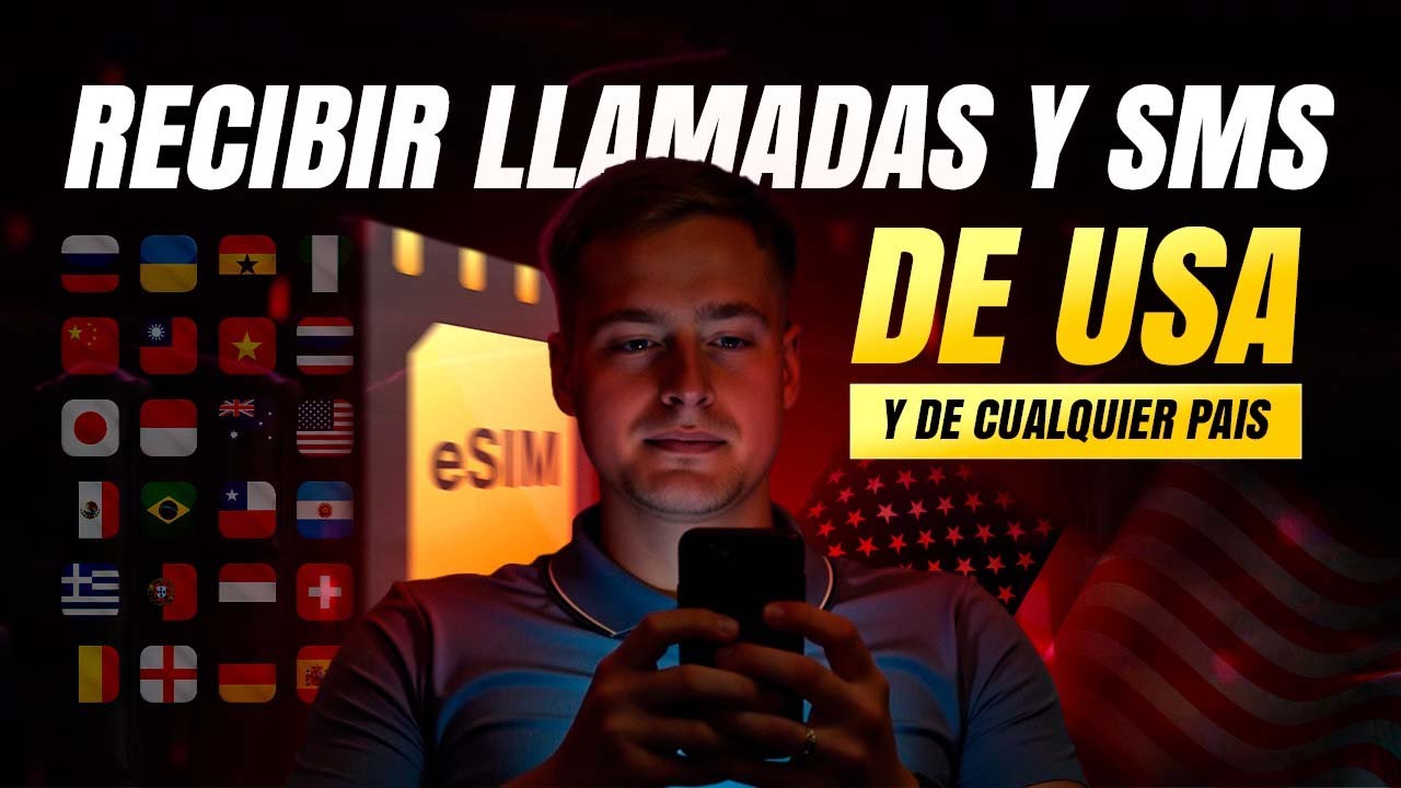 C&oacute;mo Tener un N&uacute;mero de Tel&eacute;fono en USA para Recibir SMS y Llamadas con tu eSIM 🇺🇸 Tello y Dingtone