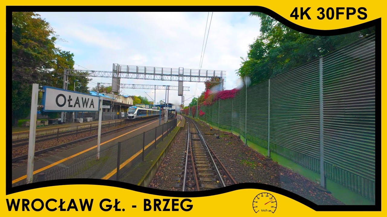 [CABVIEW] Wrocław Główny ➡️ Brzeg ❗ Koleje Dolnośląskie wchodzą na linię 132 ❗ // 4K 30fps
