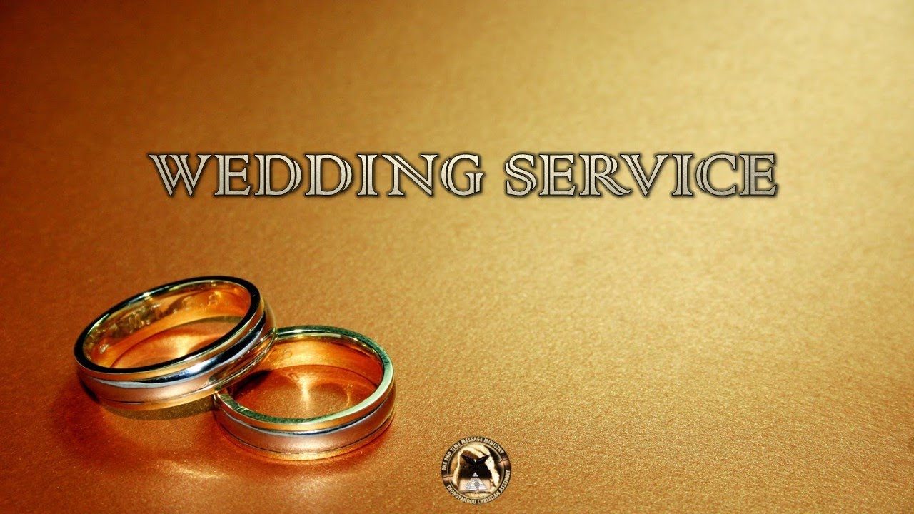 The Wedding Ceremony of Brother Fredy Murehwa & Sister Lerato S. Thamahane - 261122