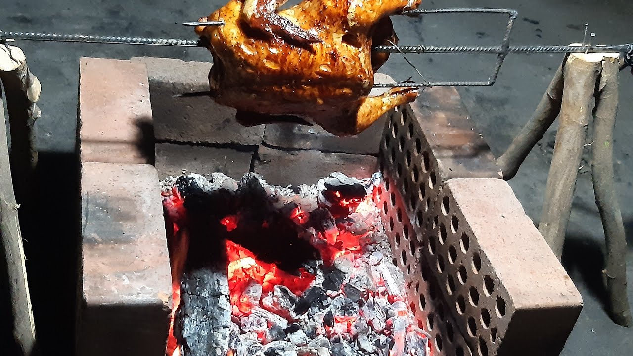 Pollo a la brasa casero