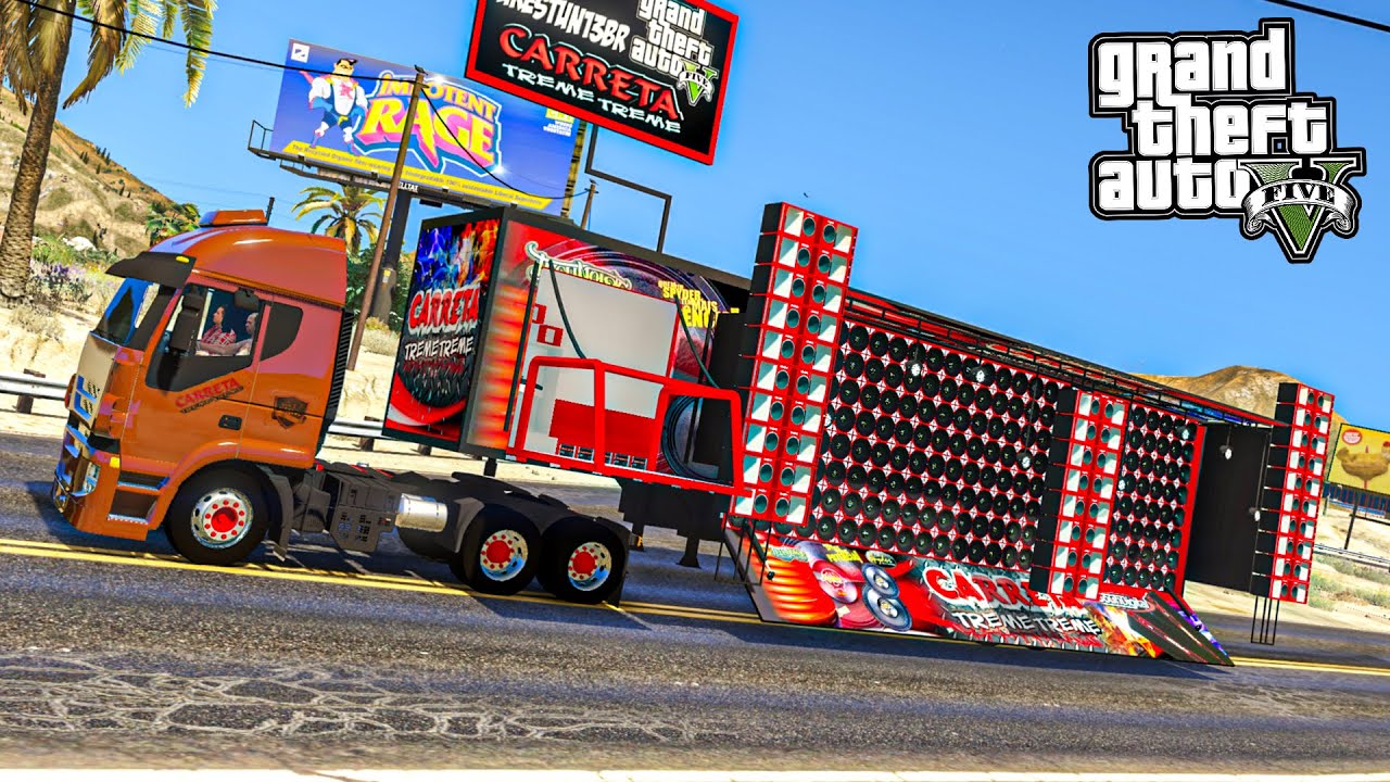 รถแห่โคตรลำโพง ช่างอั๋นโมดิฟาย - GTA V Mod