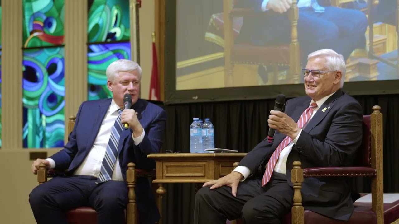 Stephen Harper & former Governor Gordon Campbell: Canada&ndash;Israel Relations & the Middle East