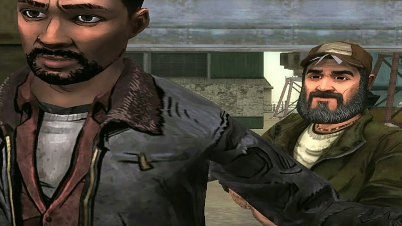 What it would be like if Lee Everetts was a protagonist of a GTA Game ( the walking dead style)
