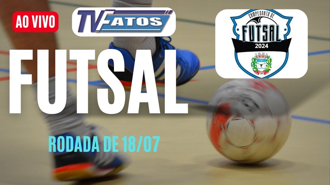 Campeonato Municipal de Futsal 2024 - 18/07/2024 - Quinta-feira  | Ginasião | Pinhão - Paraná