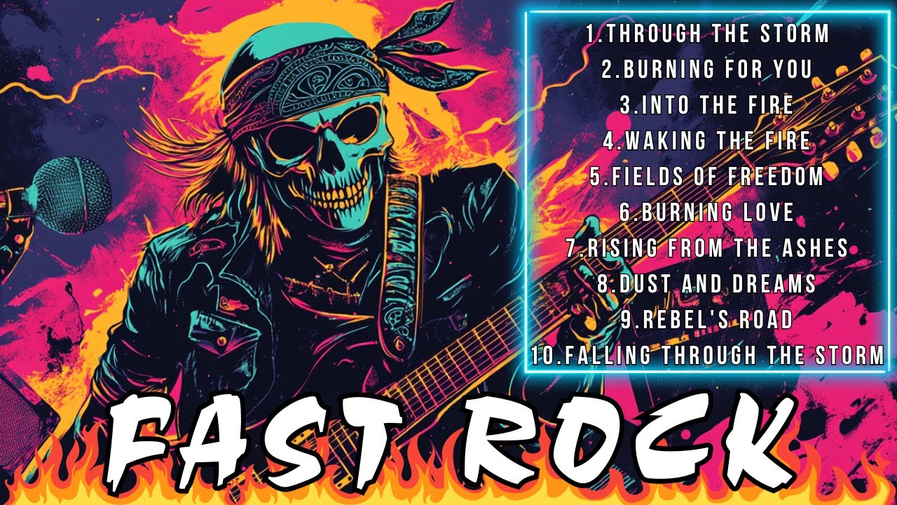 EPIC FAST ROCK HITS | Legendary Rock Anthems to Boost Your Adrenaline and Power Every Moment!