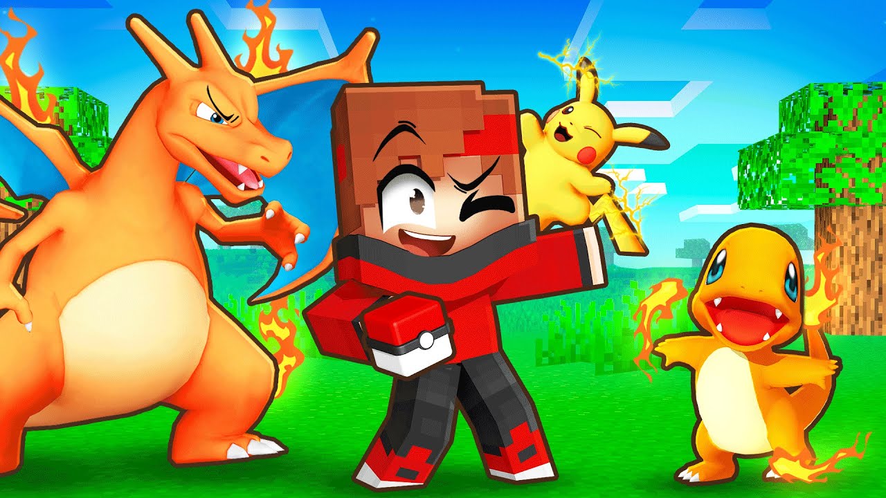 Создаём семью покемонов в Minecraft!