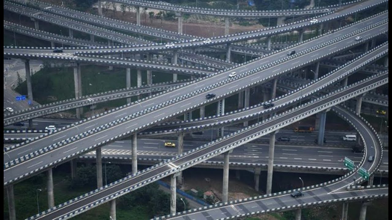 中国最复杂的立交桥：共有五层20条匝道，导航地图都快罢工了