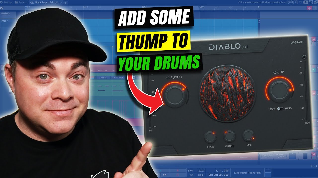 Free VST to Make Your Drums Thump 👉 Diablo Lite VST Plugin