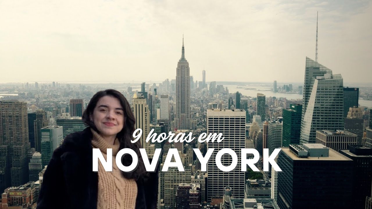 O QUE FAZER EM UMA CONEXÃO DE 9 HORAS EM NOVA YORK | Times Square, Manhattan, Brooklyn, Metrô de NY