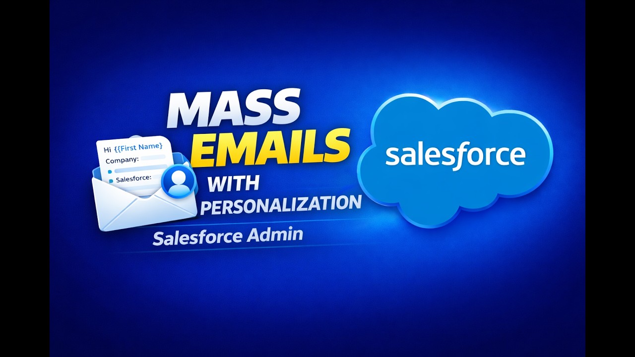 How to Send Mass Emails in Salesforce (With Personalization)