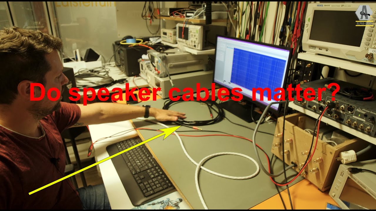 Alpha Labs - Do speaker cables matter? We measured five of them!