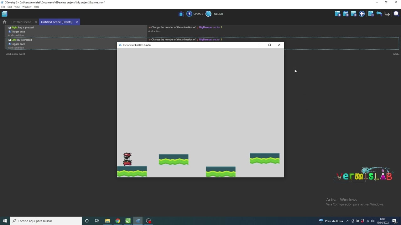 TUTORIAL ENDLESS RUNNER