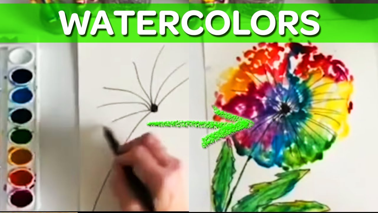 Watercolor Artist Andrea Nelson's Art through Mistakes | Water Color Art Activity | Crayola Learning