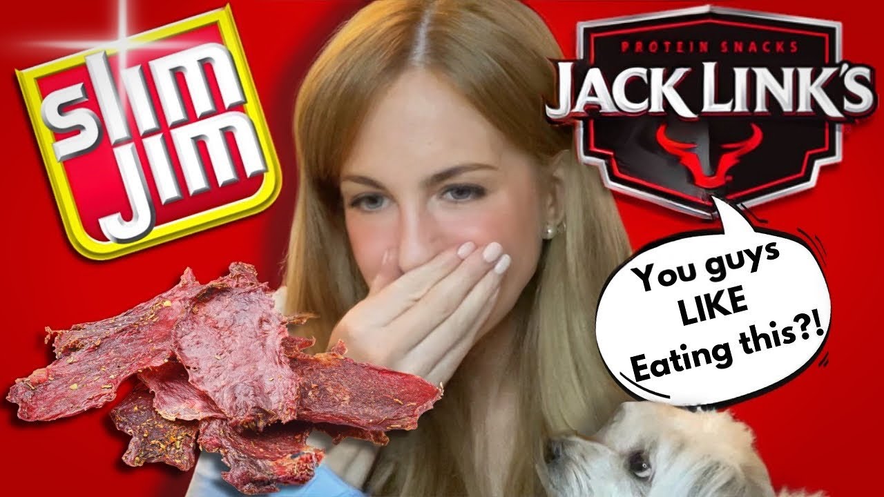 Irish Girl Tries American Beef JERKY For The First Time