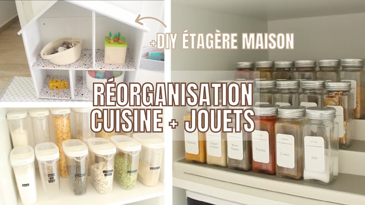 GROSSE ORGANISATION MAISON : CUISINE, JOUETS ET AUTRE