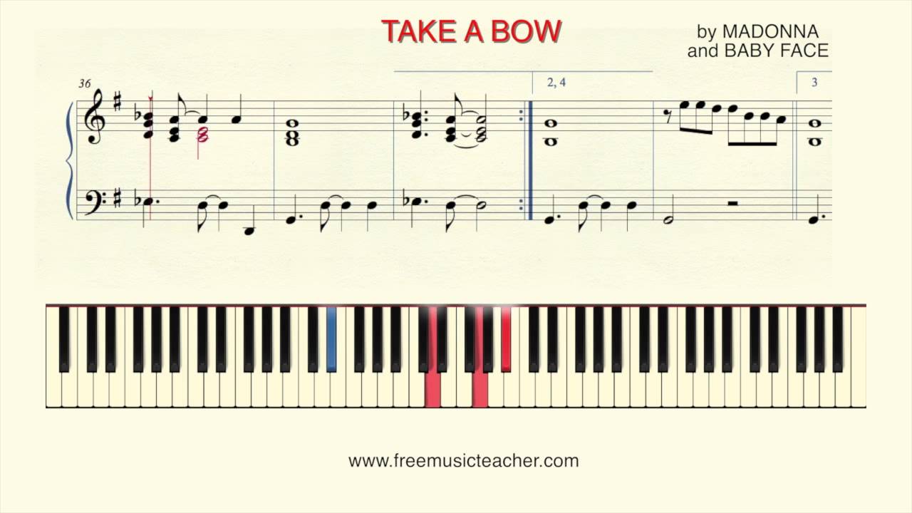 "Take a Bow" by Madonna and Baby Face