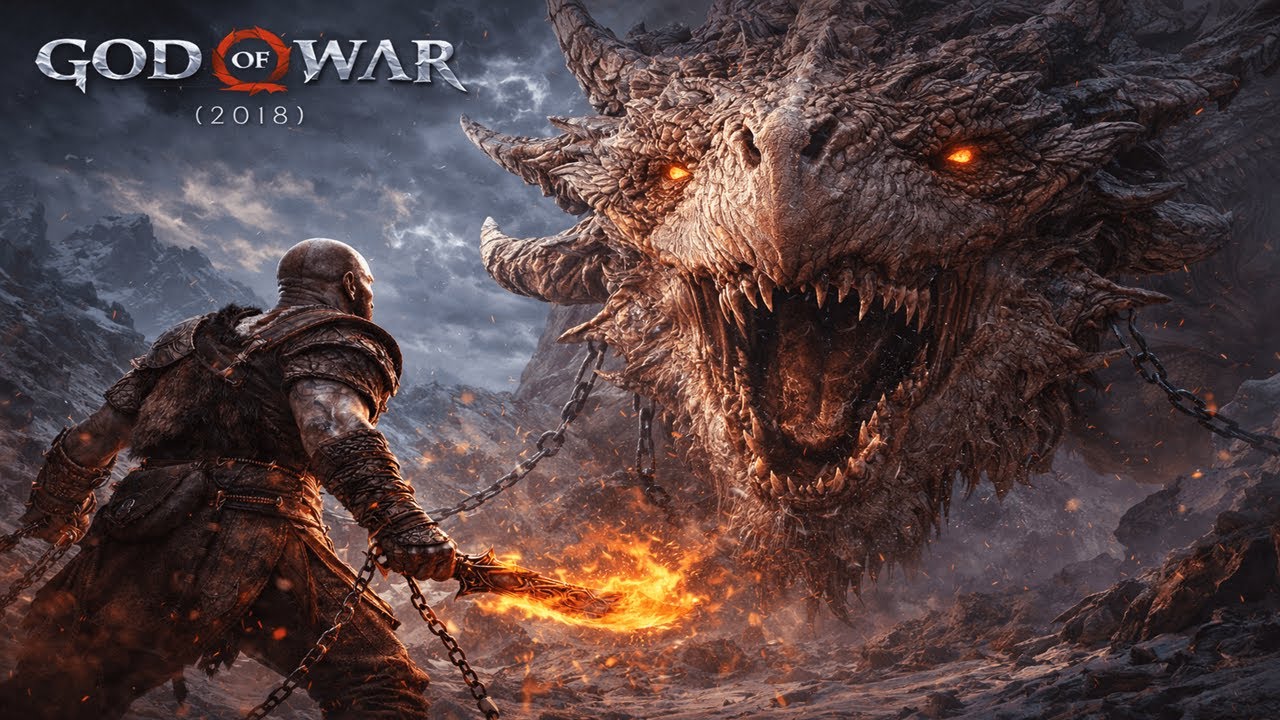 God of War (2018) - Kratos vs Hræzlyr [PC Gameplay]