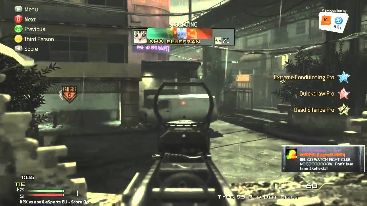 XPX Bluefran's magic SnD play - Reflex GT 6 Modern Warfare 3