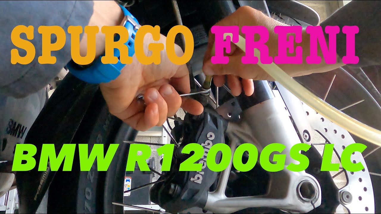 Spurgo freni BMW R1200GS ADVENTURE LC - Manutenzione fai da te