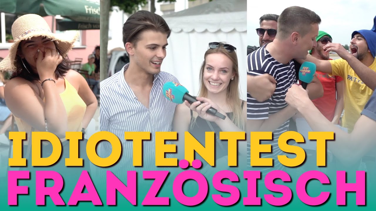 IDIOTENTEST Französisch !!!