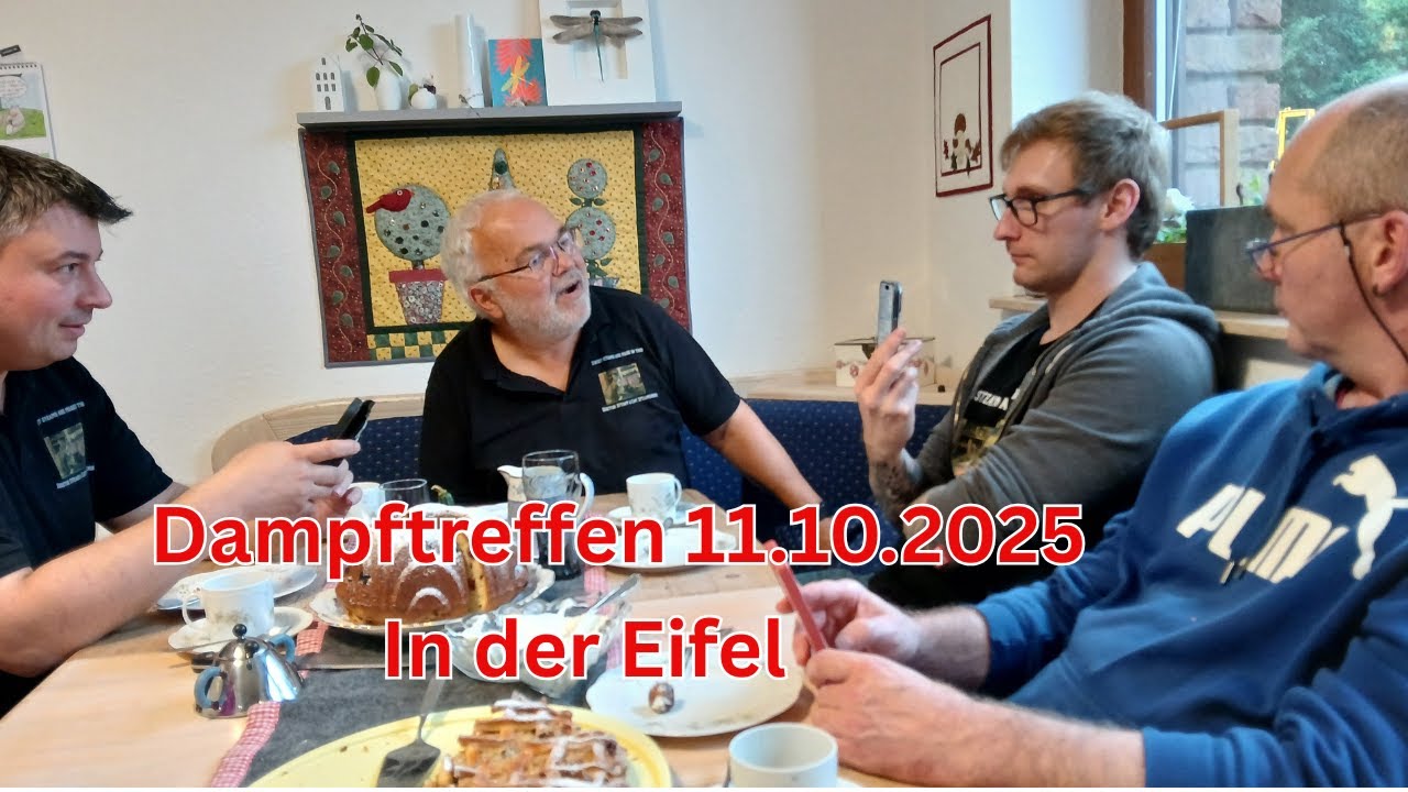 Dampfptreffen 11.10.2025 in der Eifel