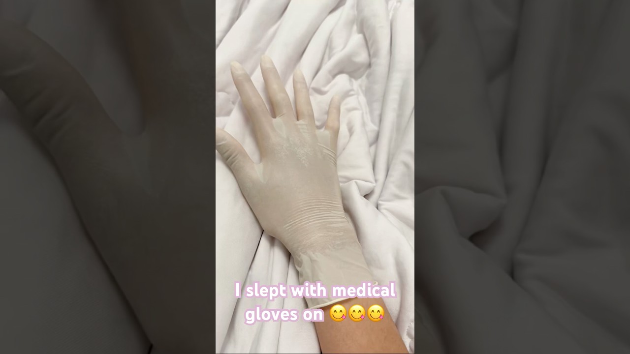 Very comfortable!! I slept with medical gloves for about 9 hours 😄😄😘😘#latex #medicalgloves