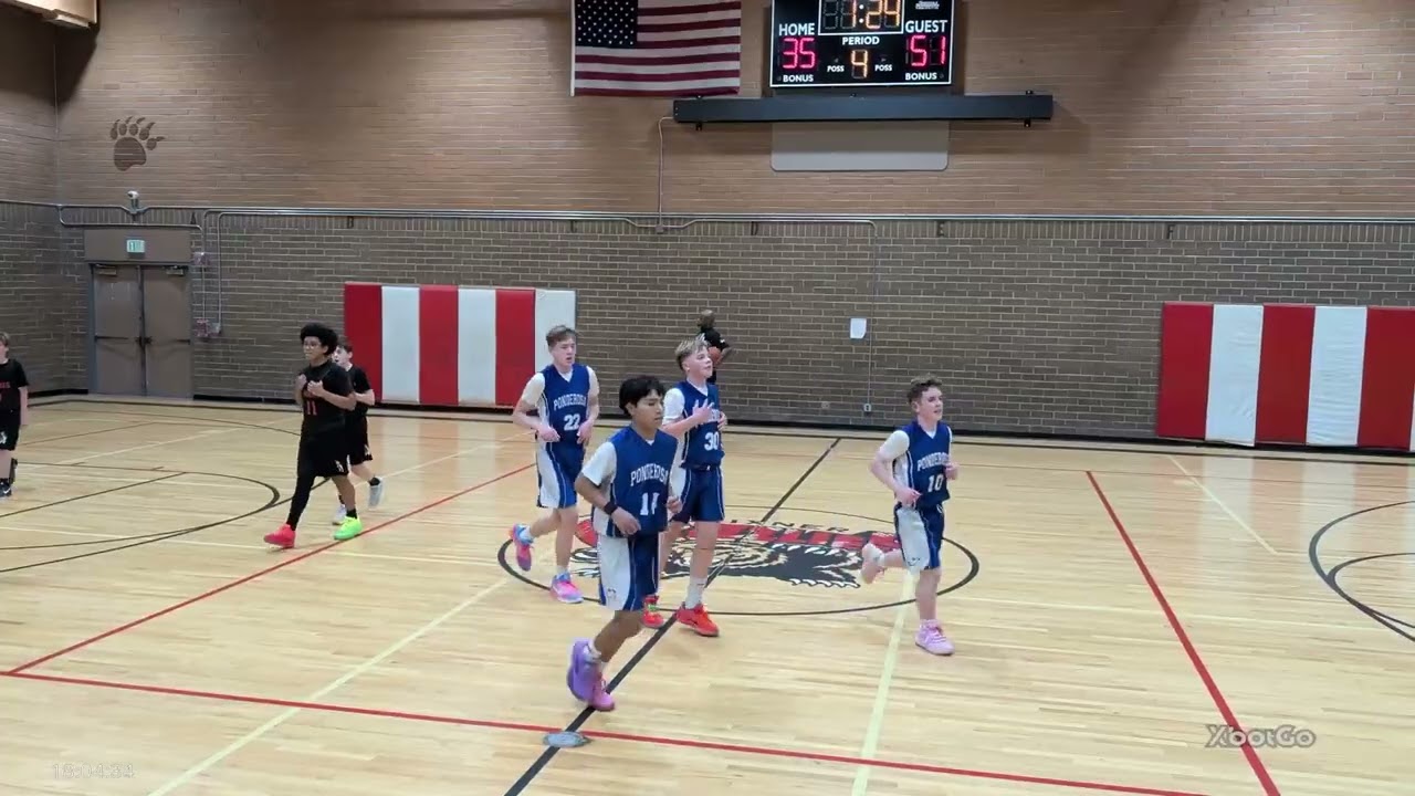 Ponderosa boys basketball varsity vs Brixner part 3