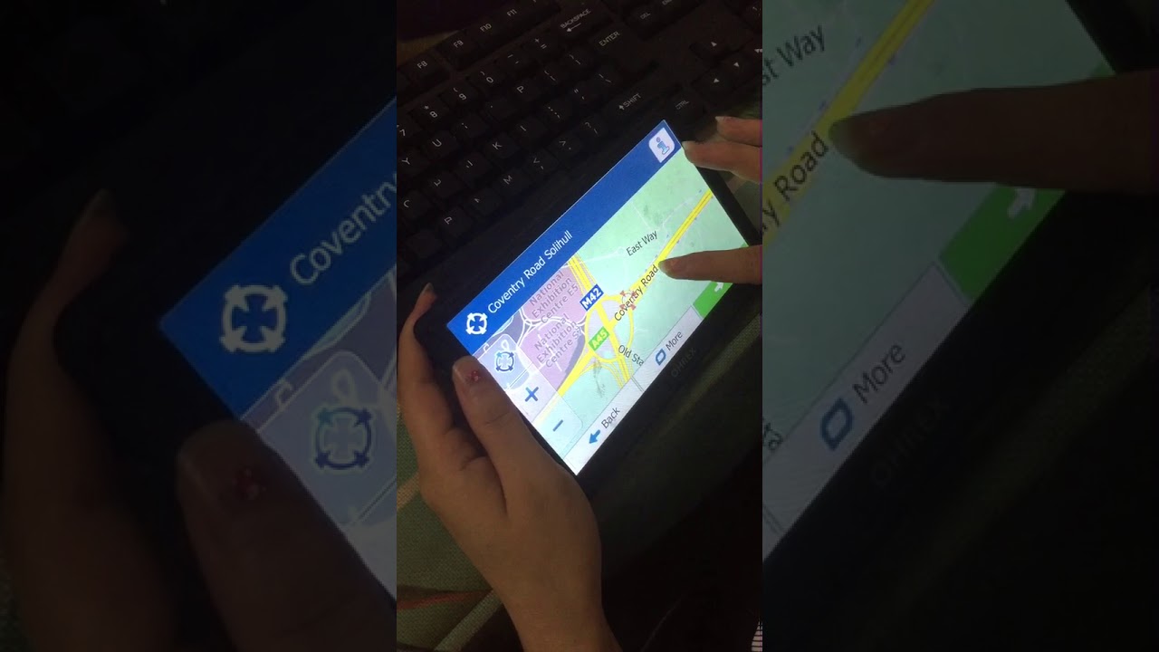 How to Navigate to a Place without House No  in OHREX Sat Nav GPS Navigation
