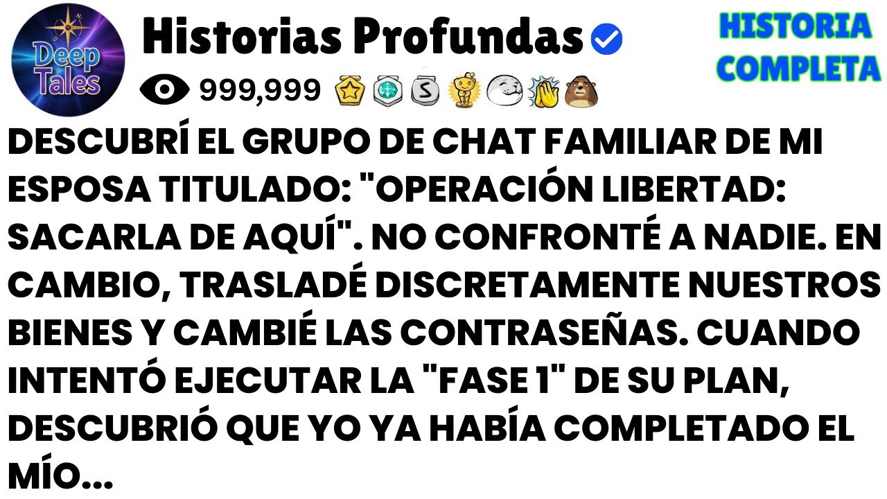 Descubrí el grupo de chat familiar de mi esposa titulado: 