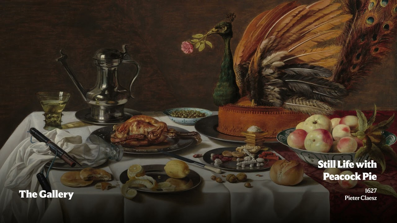 The Gallery - Still Life with Peacock Pie / 1627 / Pieter Claesz