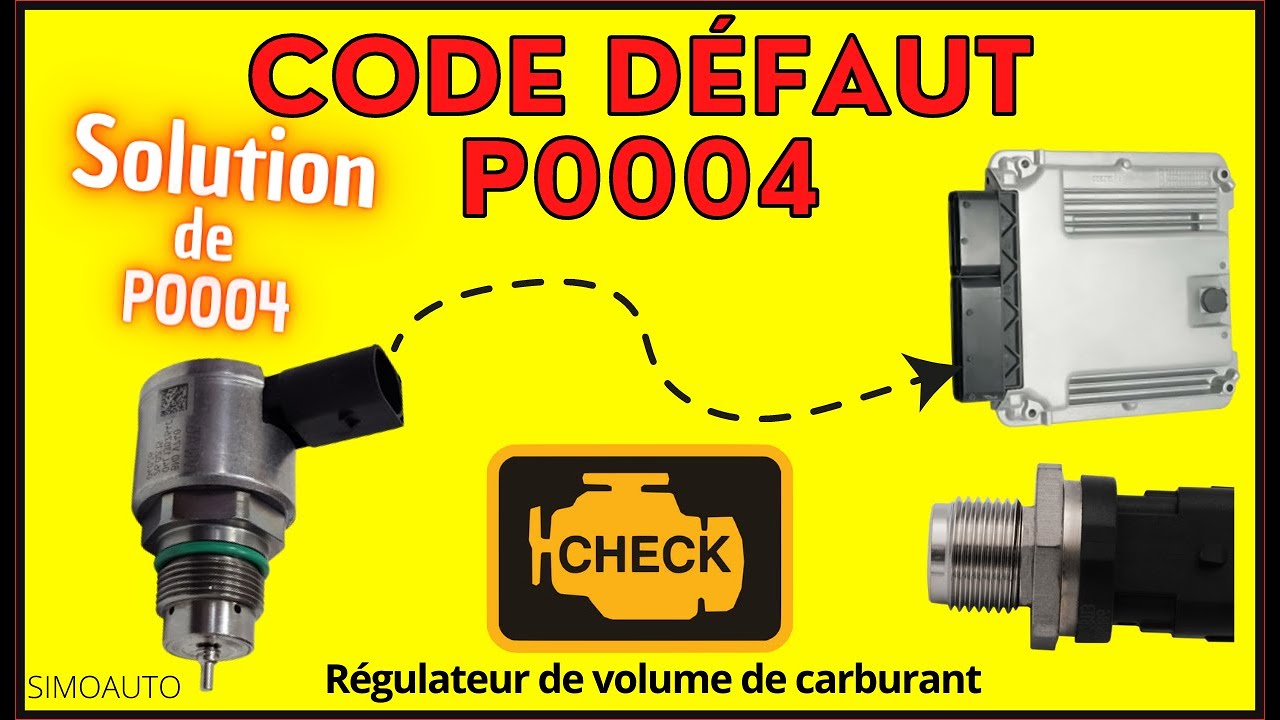 Le code défaut P0004: Les causes/ Symptômes/ Contrôles de code d'erreur p0004 | SIMOAUTO