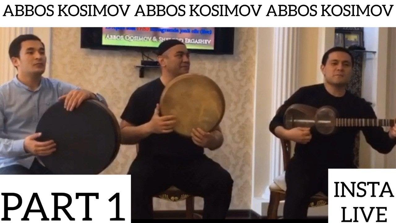 ABBOS KOSIMOV & SHERZOD ERGASHEV | INSTA LIVE | PART 1 | DOIRA DOYRA DRUM SOLO FRAME DRUM | UZB |NEW