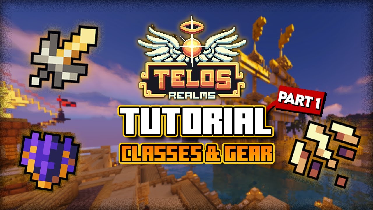 Telos Realms | Классы и снаряжение — Урок №1