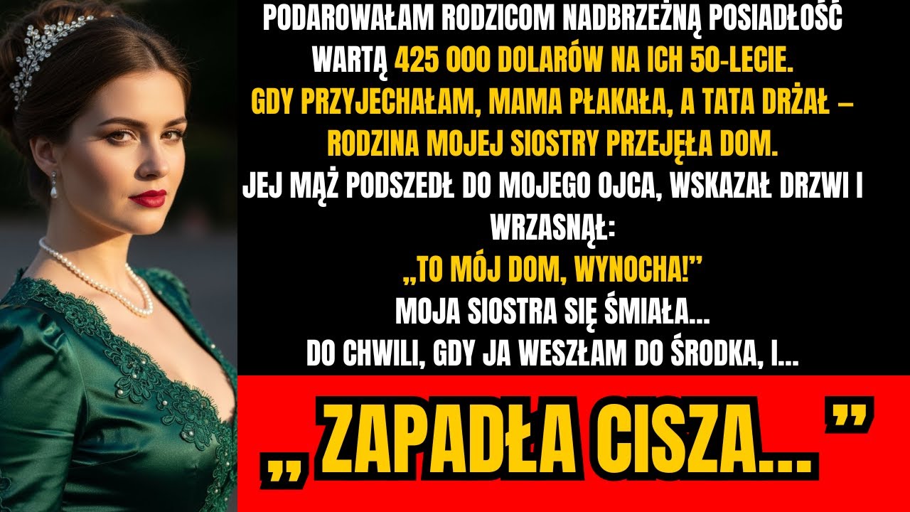 Moi rodzice dostali ode mnie rezydencję za 425 tysięcy dolarów — a co zrobili potem?...