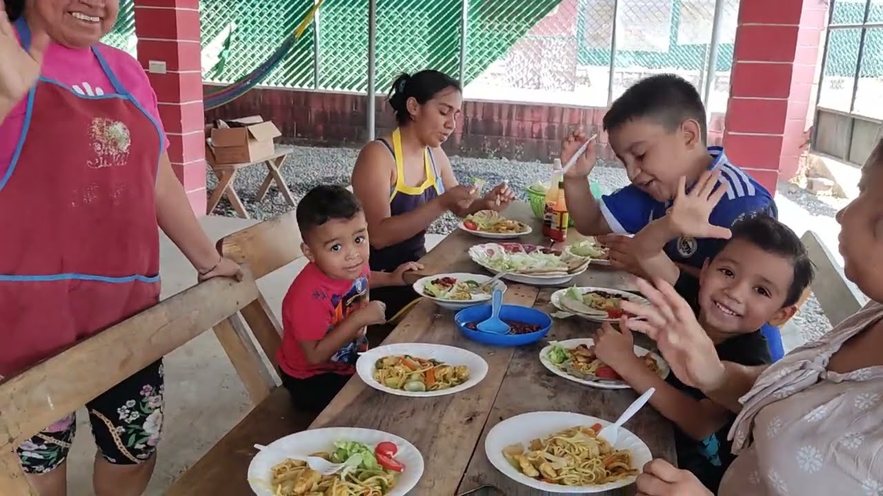 Así nos quedó el rico shaomin, a disfrutar en familia 