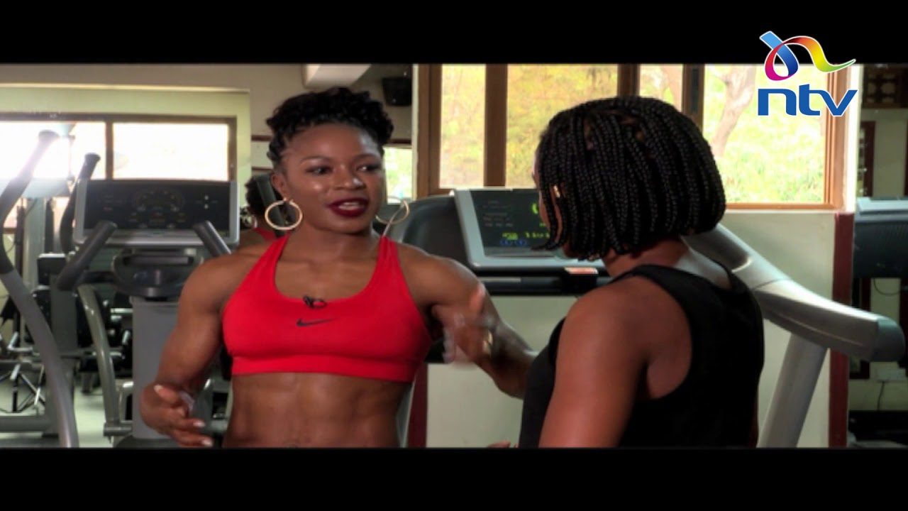 Muscle-building workout routine with Evelyn Owala, Women Bodybuilding Champion  || Living With Ess
